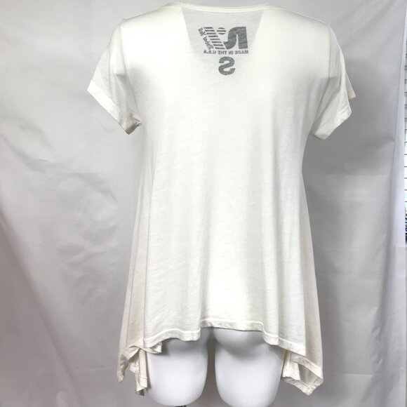 New Rebel Yell asymmetric "Enjoy Life" graphic tee - Picture 13 of 14